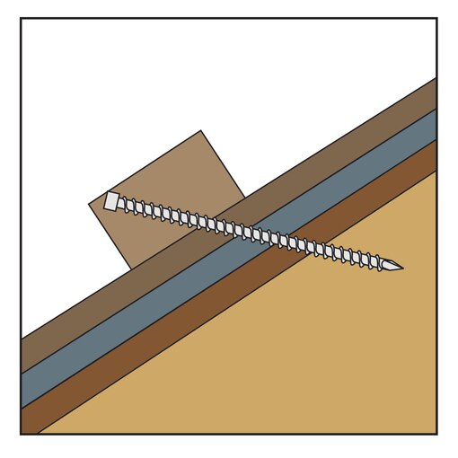 Vite per costruzioni in legno EASYfast+